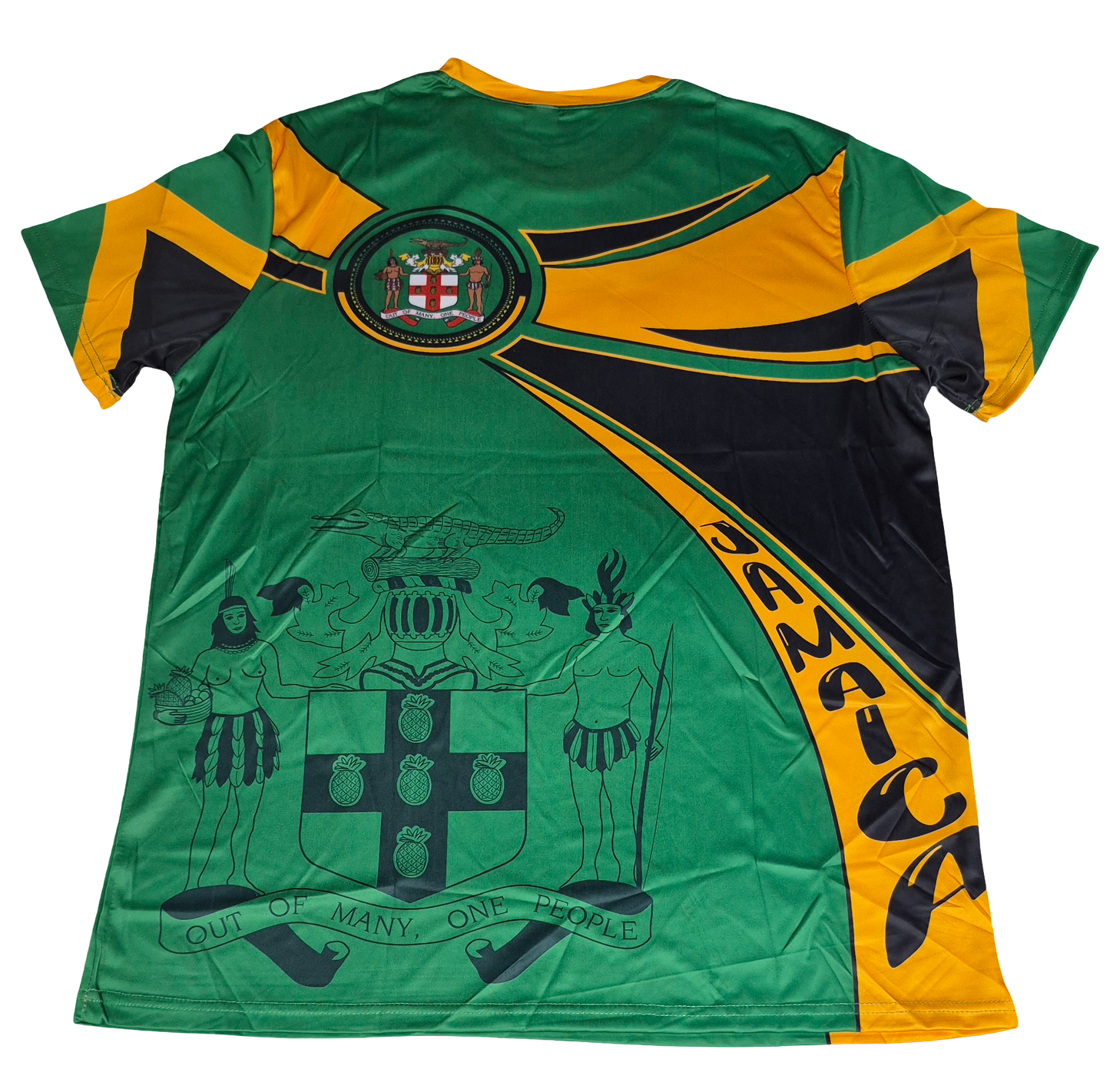 JAMAICA Jersey - Caribbean Flag Shirts - Carnival - j'ouvert
