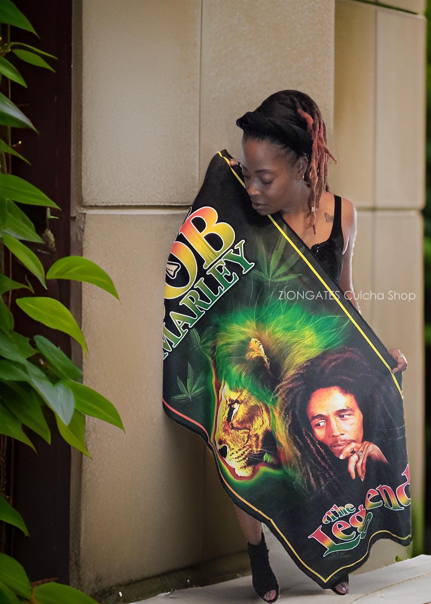 Large Bob Marley Legend Beach Towel