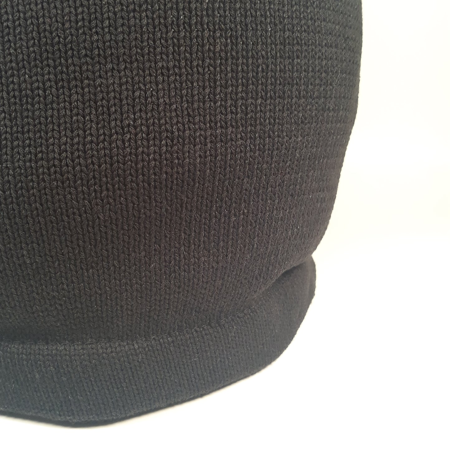 RH055-8 XLarge Black Rastafarian Crown - rasta hats - tams - dread caps