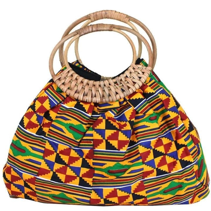 African Kente Purse with matching Coin Purse