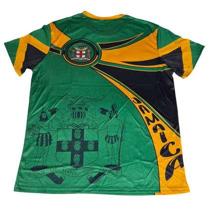 JAMAICA Jersey - Caribbean Flag Shirts - Carnival - j'ouvert