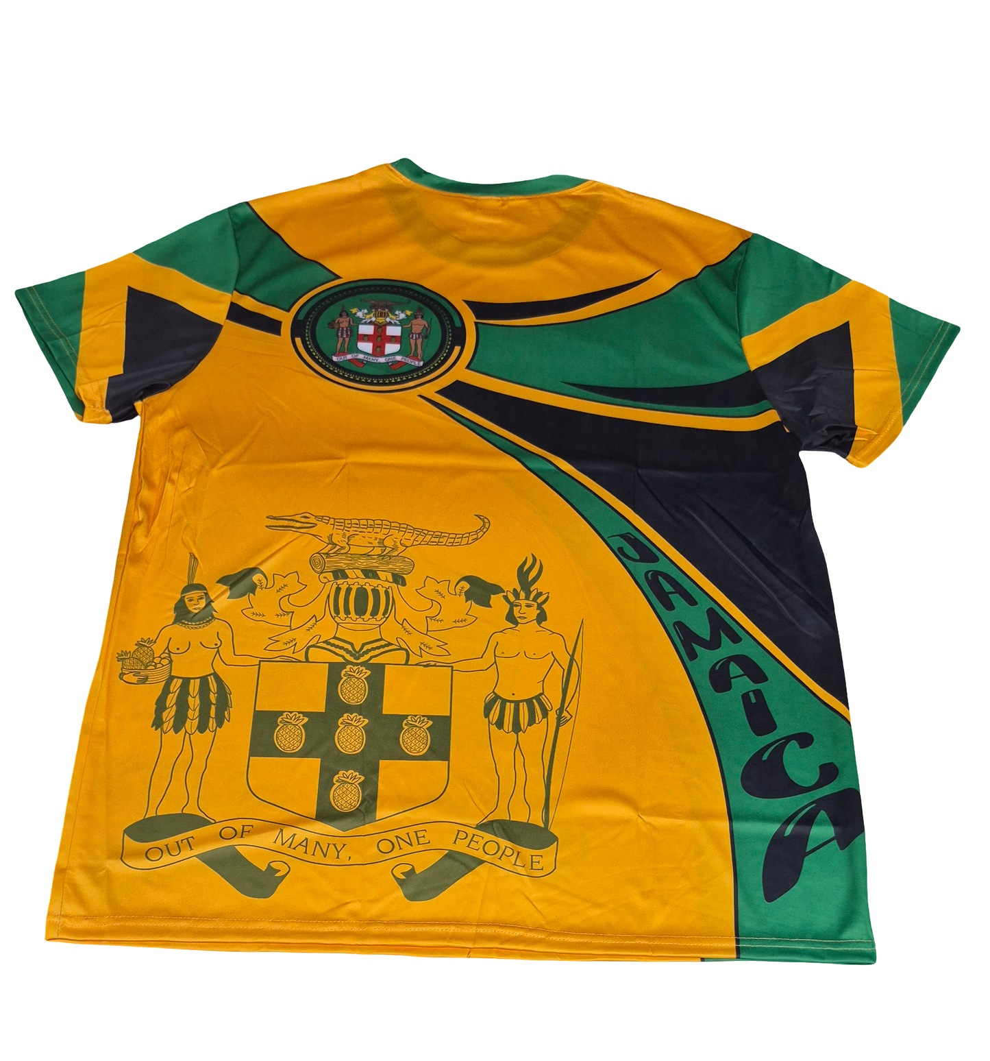 JAMAICA Jersey - Caribbean Flag Shirts - Carnival - j'ouvert