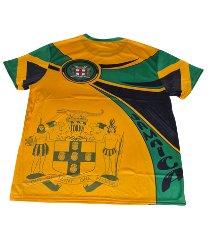 JAMAICA Jersey - Caribbean Flag Shirts - Carnival - j'ouvert