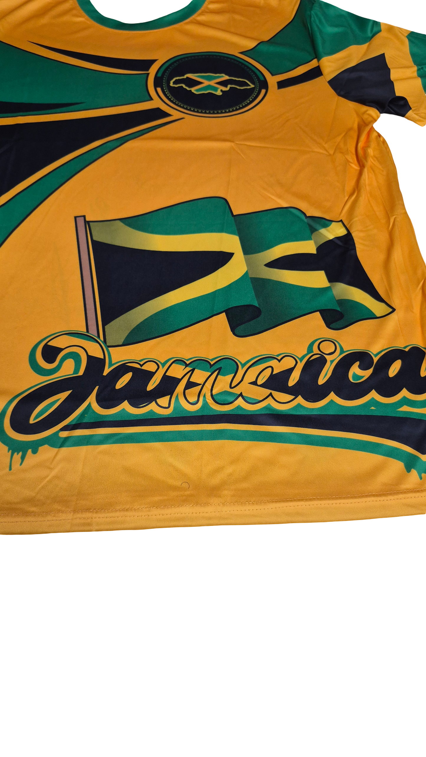 JAMAICA Jersey - Caribbean Flag Shirts - Carnival - j'ouvert