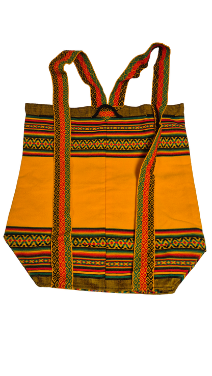 Bob Marley One Love Drawstring Backpack, Rasta Reggae Festival Bag