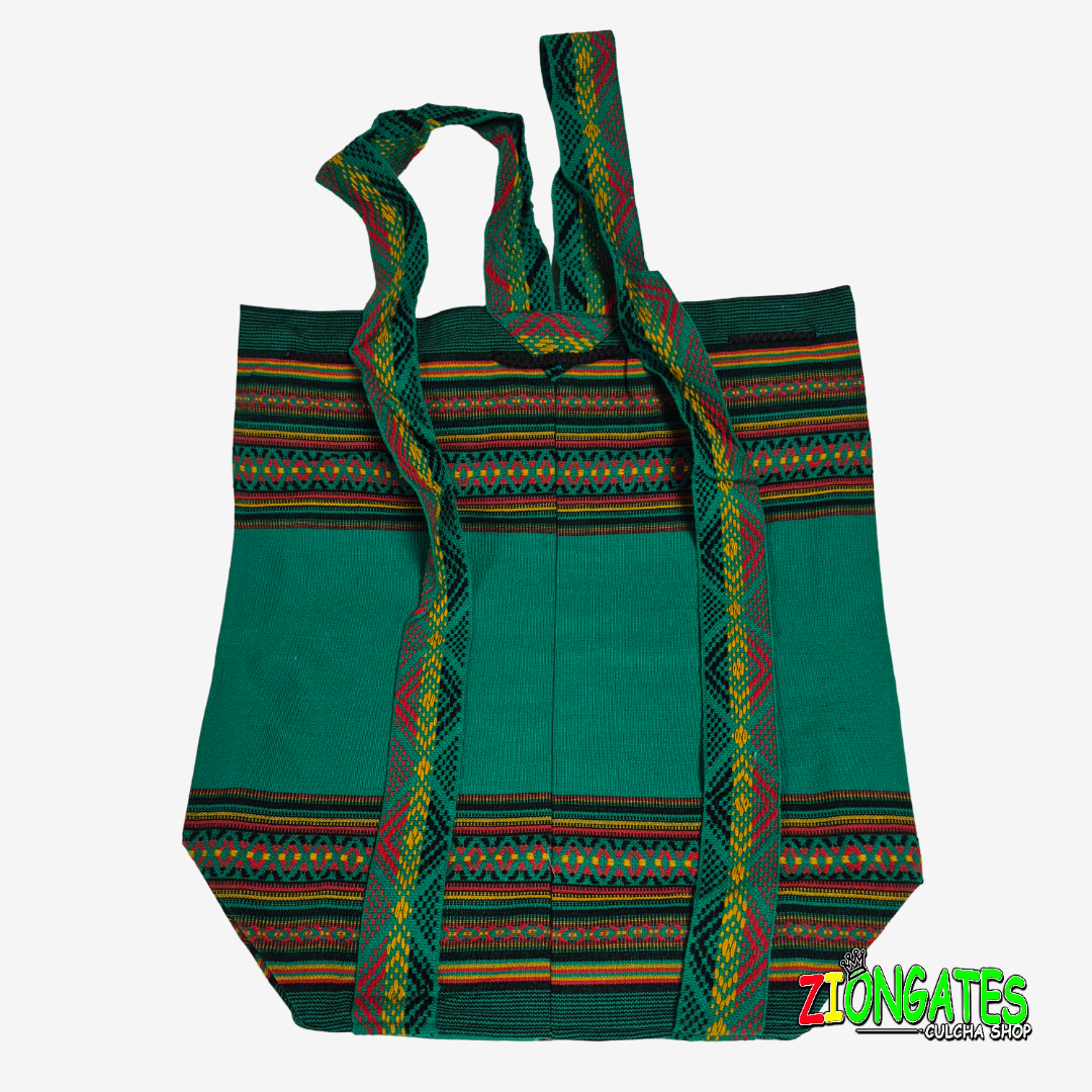 Bob Marley Backpack – Rasta Drawstring Bag Made in Peru