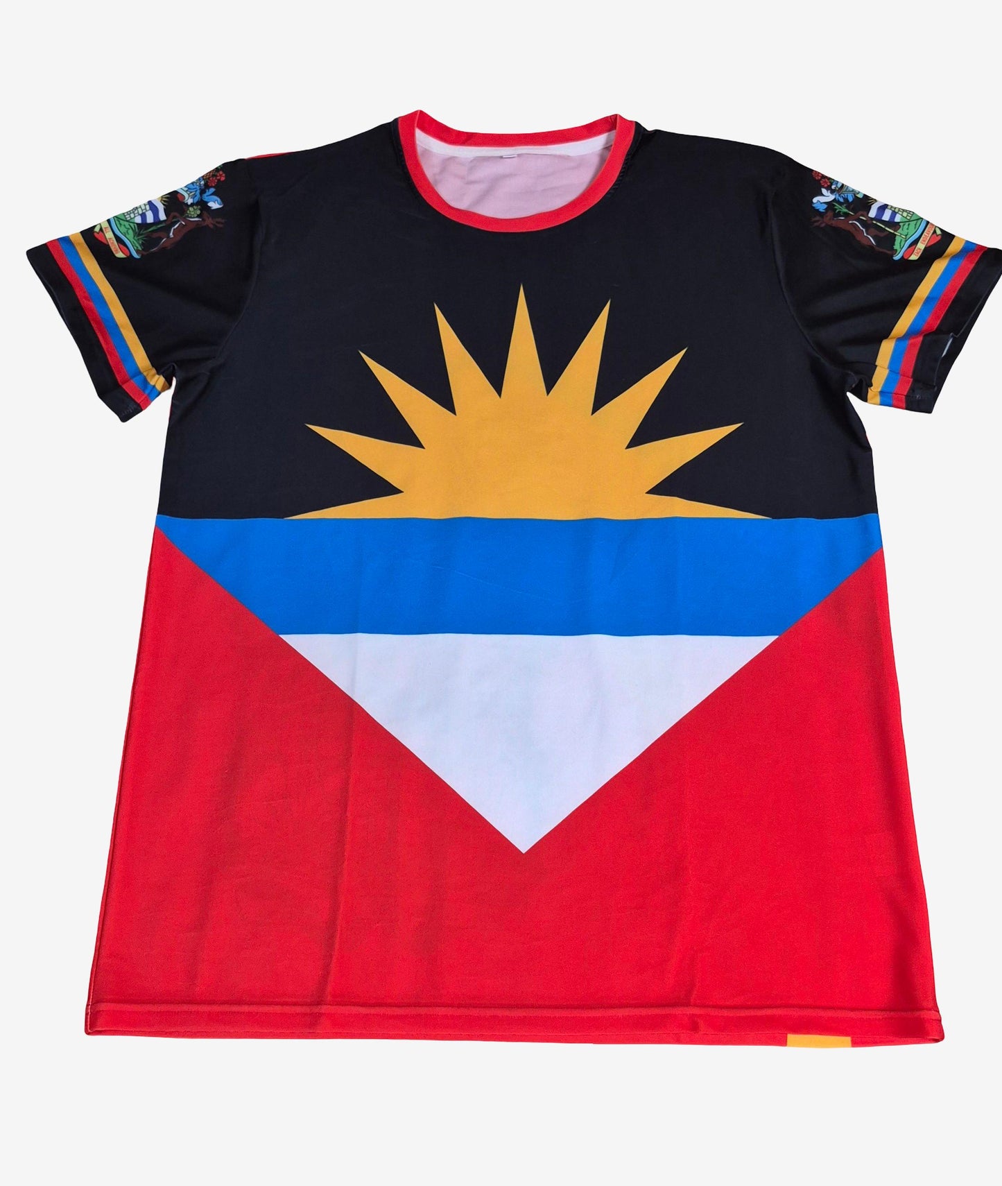 Antigua Jersey - Caribbean Flag Shirts - Carnival - j'ouvert