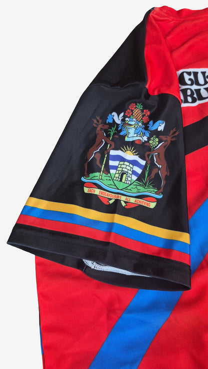 Antigua Jersey - Caribbean Flag Shirts - Carnival - j'ouvert