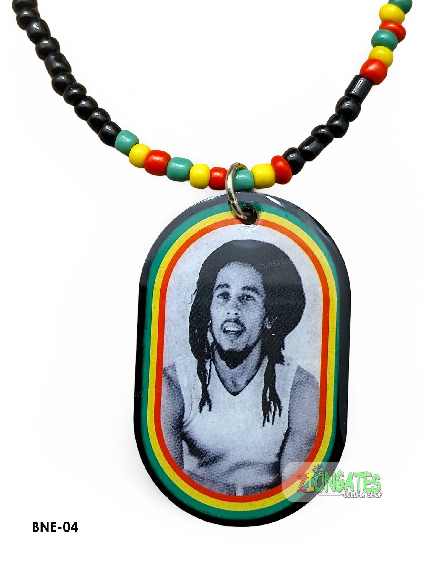 Bob Marley Beaded Necklaces - Rasta