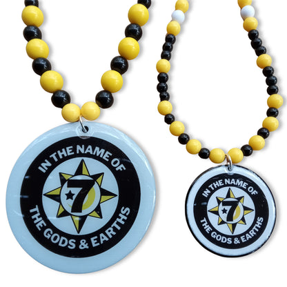 Nation of Gods and Earths Universal Flag Beaded Necklaces - Five Percenters - NGE