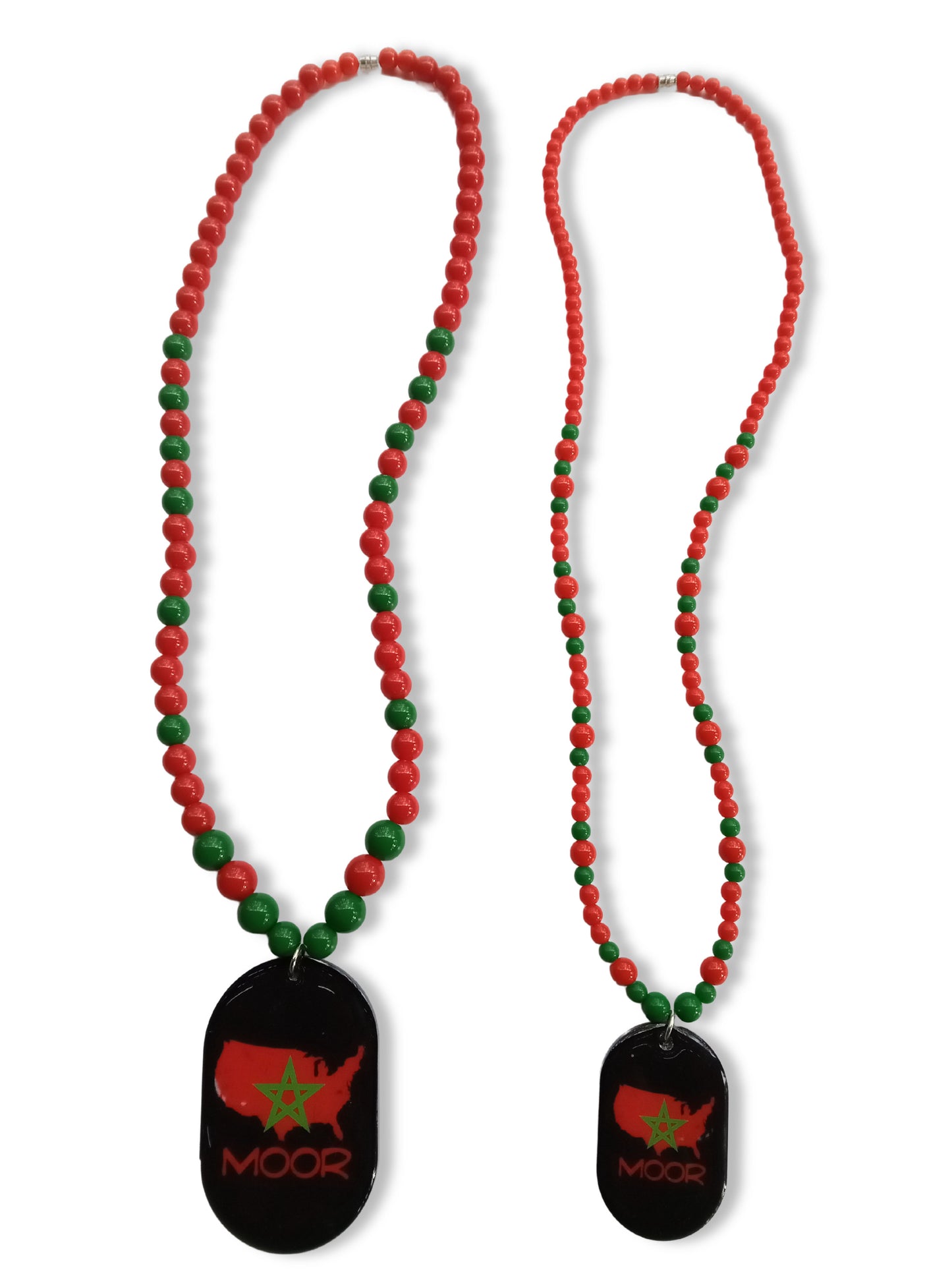 Moorish beaded necklaces - Moorish American