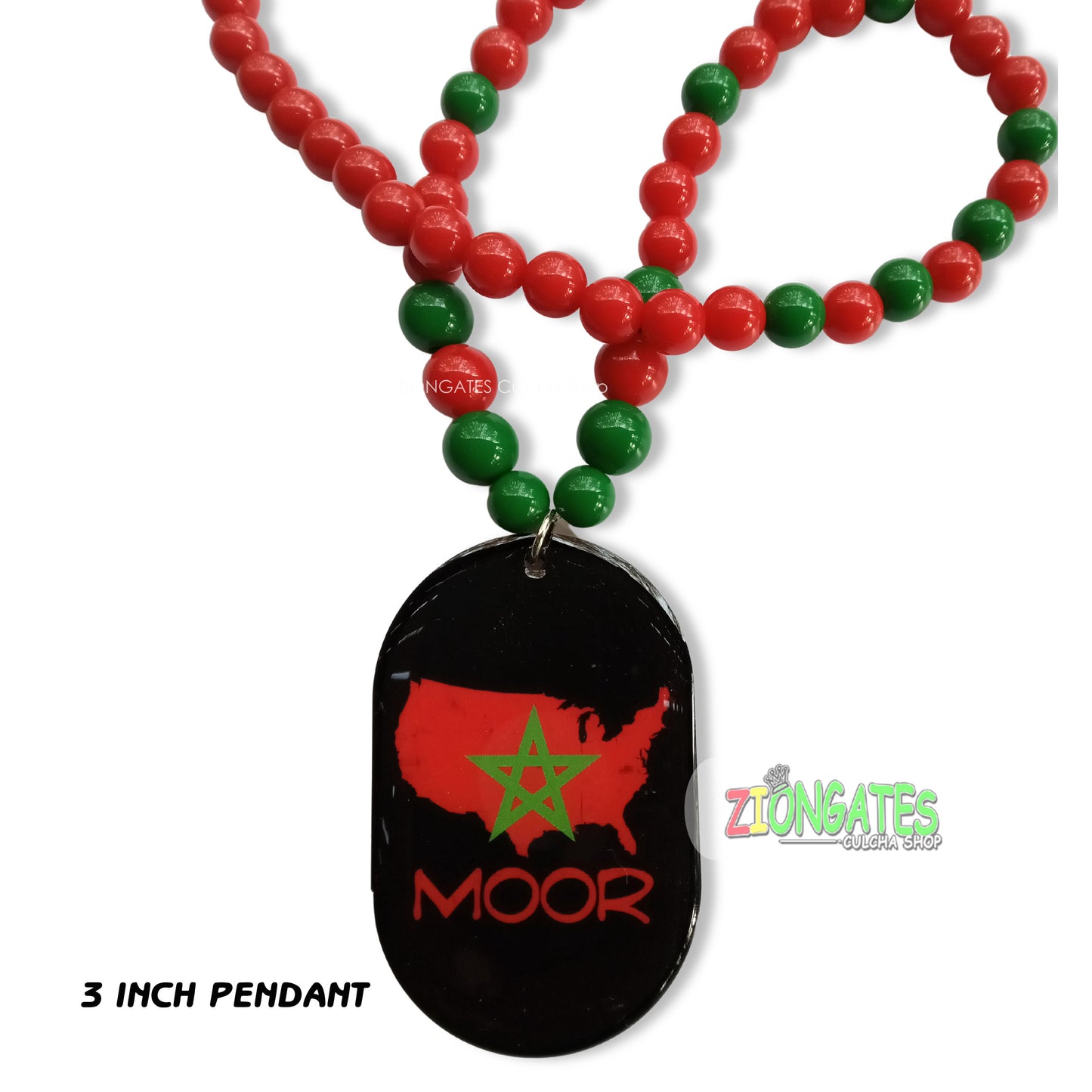 Moorish beaded necklaces - Moorish American