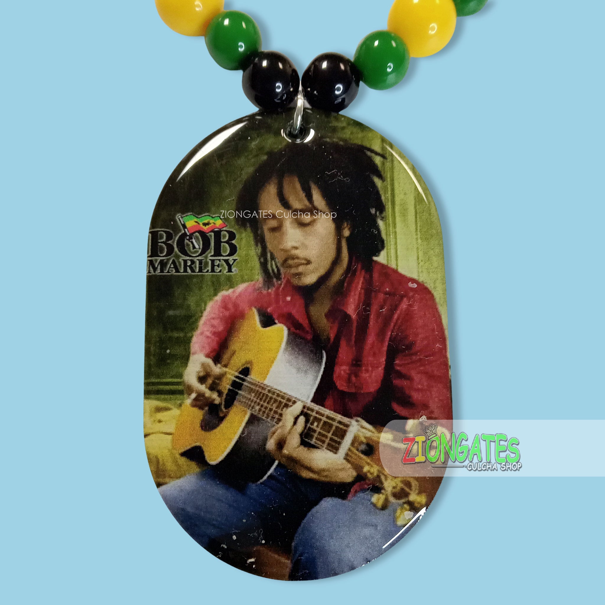 Bob Marley Beaded Necklaces - JAMAICA