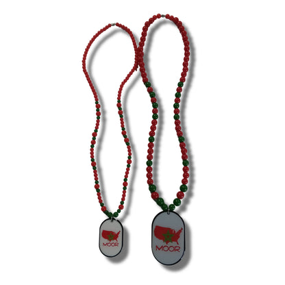 Moorish beaded necklaces - Moorish American