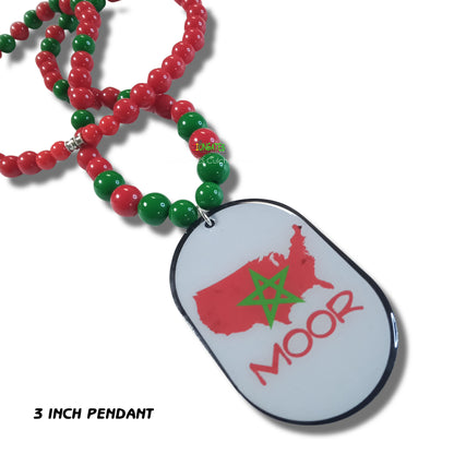 Moorish beaded necklaces - Moorish American