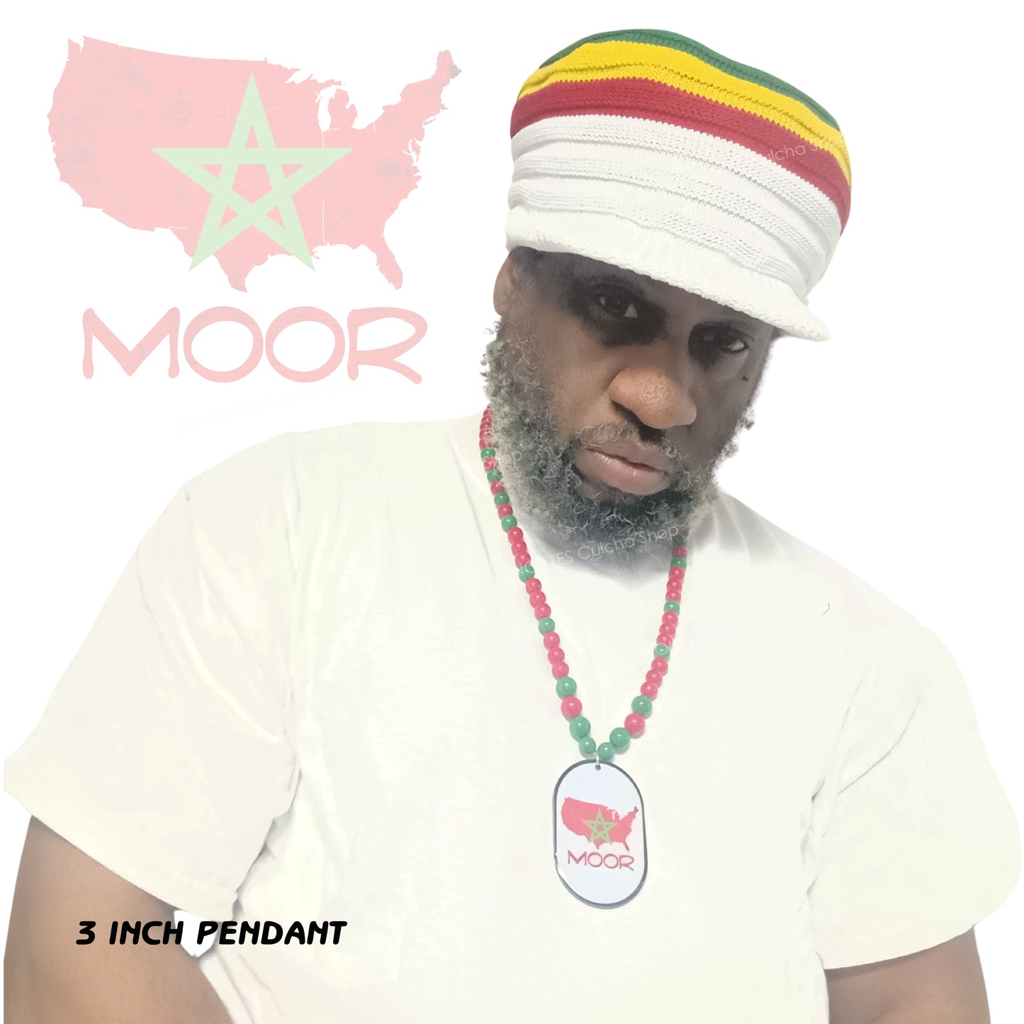 Moorish beaded necklaces - Moorish American