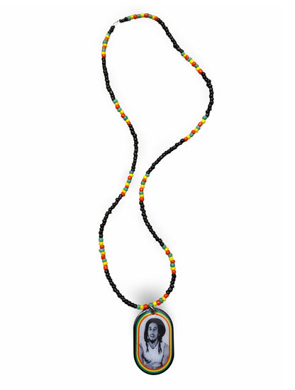 Bob Marley Beaded Necklaces - Rasta