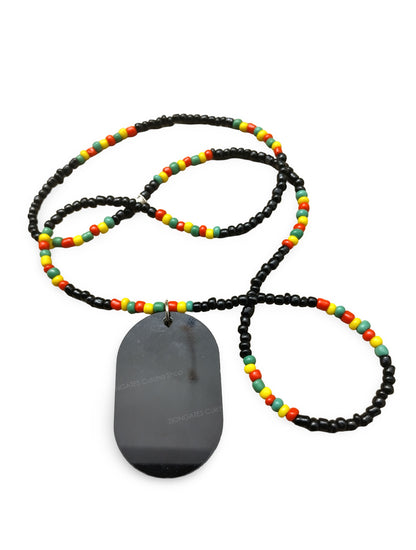 Bob Marley Beaded Necklaces - Rasta