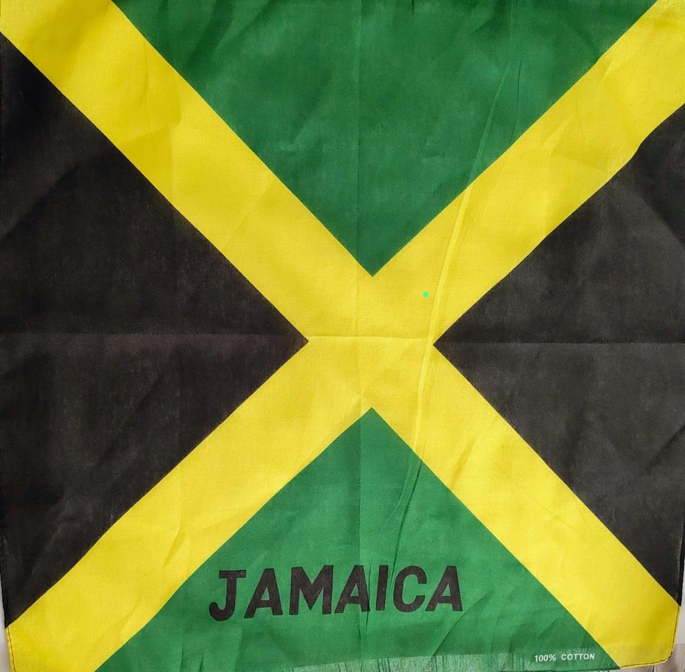 Large 3x5 Jamaica flag + Bandana