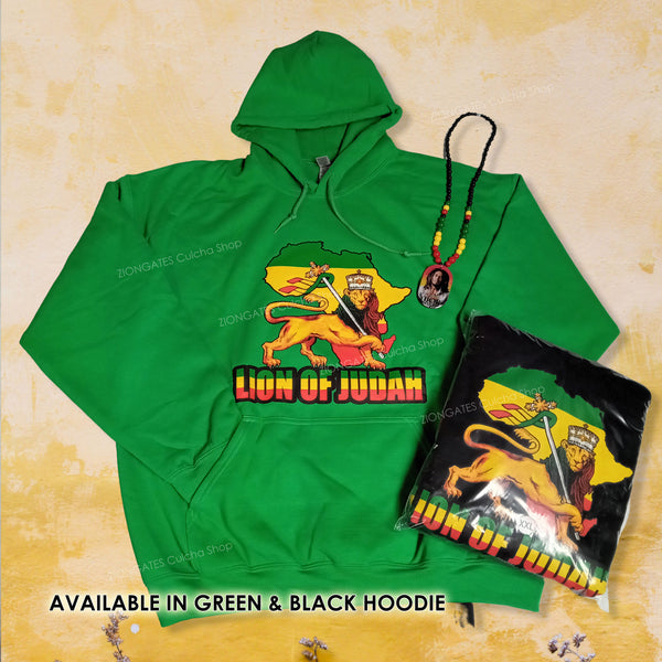 Lion of Judah Hoodies - Hoody - Rasta - Ethiopia
