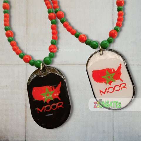 Moorish beaded necklaces - Moorish American