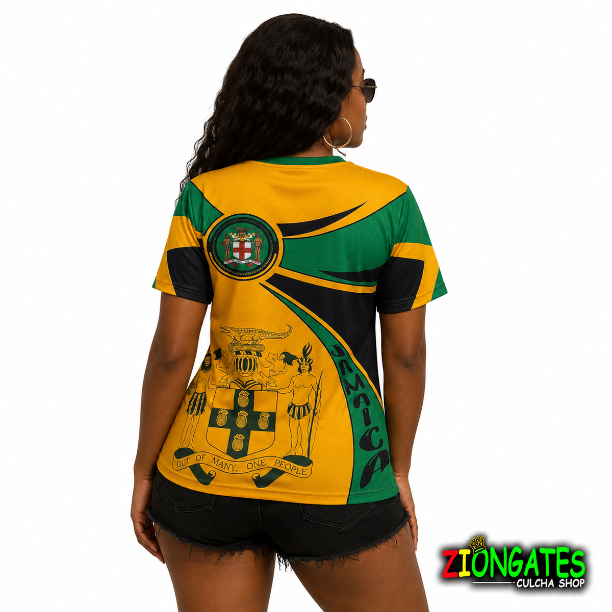 JAMAICA Jersey - Caribbean Flag Shirts - Carnival - j'ouvert