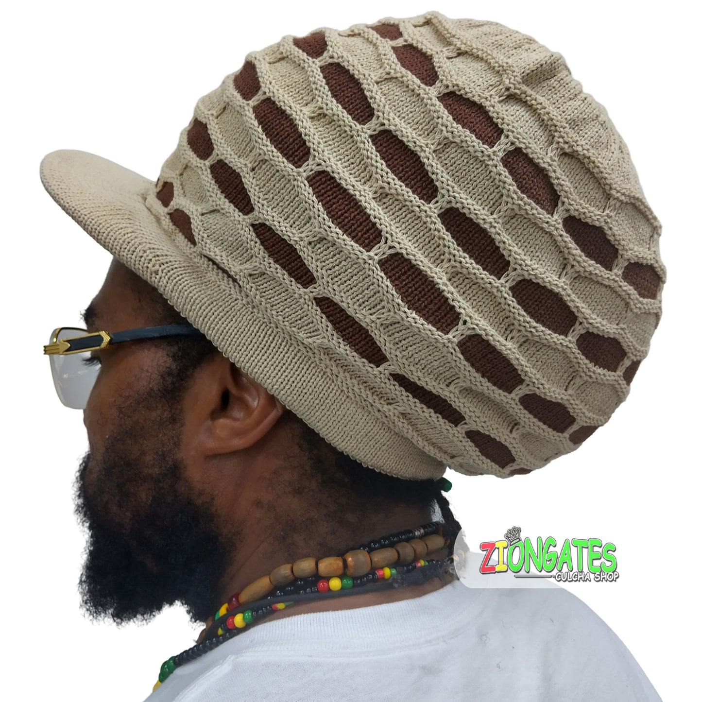 RH020-9 Large Royal Blue Rastafarian Crown AKA rasta hats tams dread caps