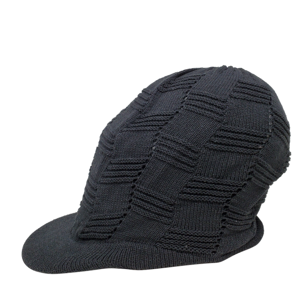 Large Black Rastafarian Crown AKA Rasta hats tams dread locks cap RH057-2