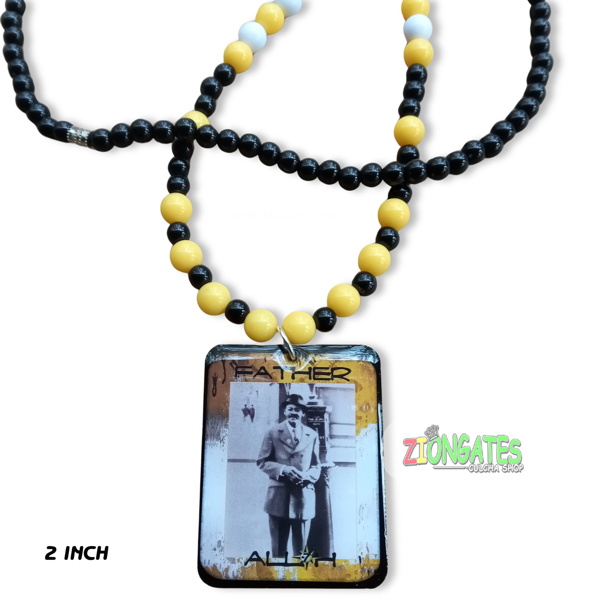 Father Allah Beaded Necklace - Five Percent - Gods and Earths