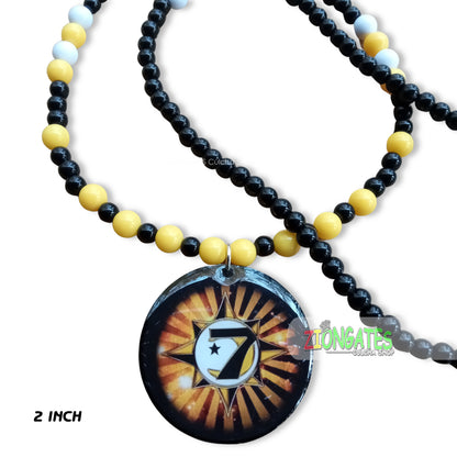 Nation of Gods and Earths Universal Flag Beaded Necklaces - Five Percenters - NGE