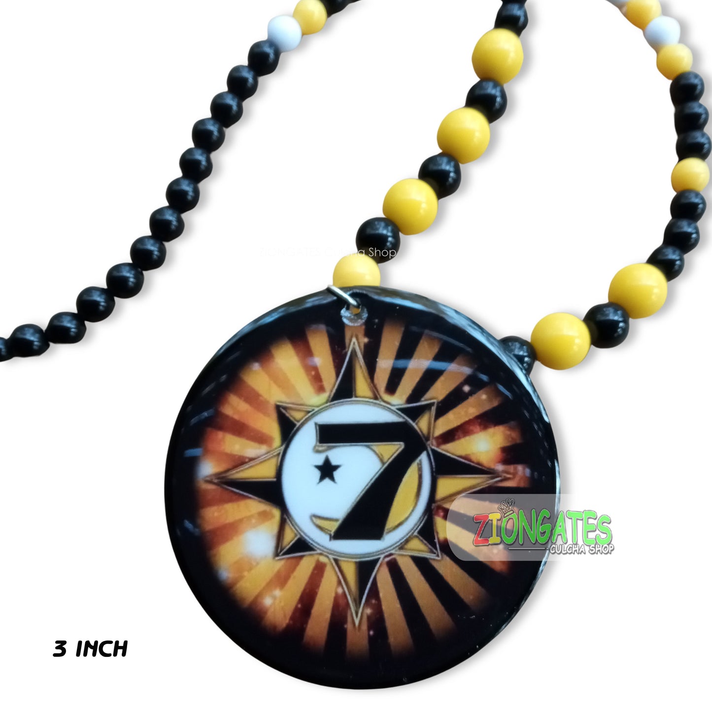 Nation of Gods and Earths Universal Flag Beaded Necklaces - Five Percenters - NGE