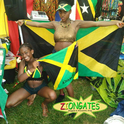 Large 3x5 Jamaica flag + Bandana