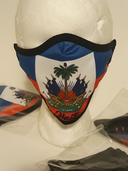 Haiti flag Face Mask