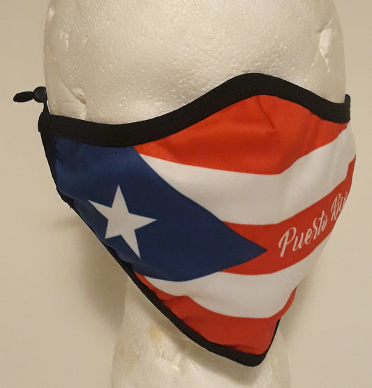 Puerto Rico flag Face Mask