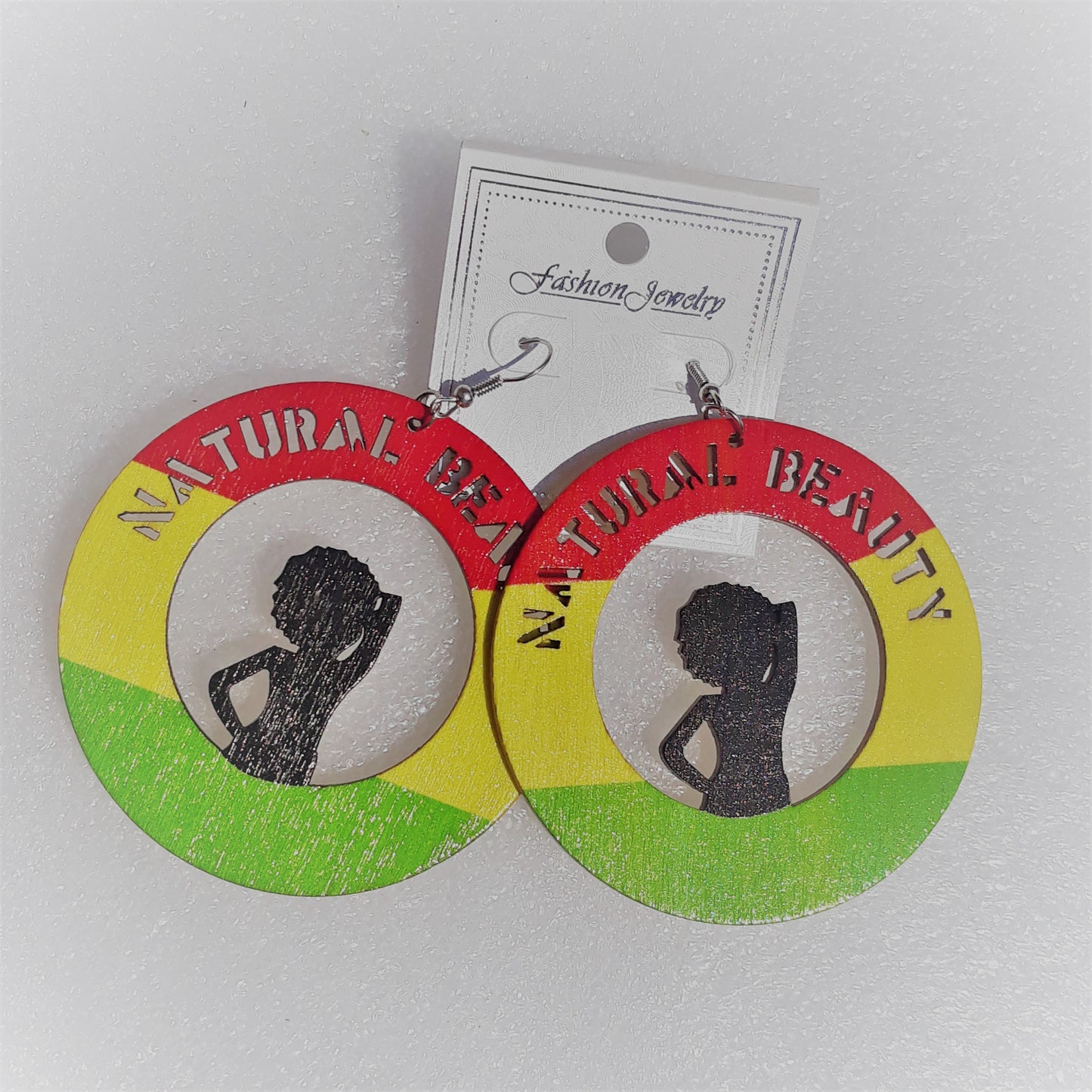 Natural Beauty wooden earrings