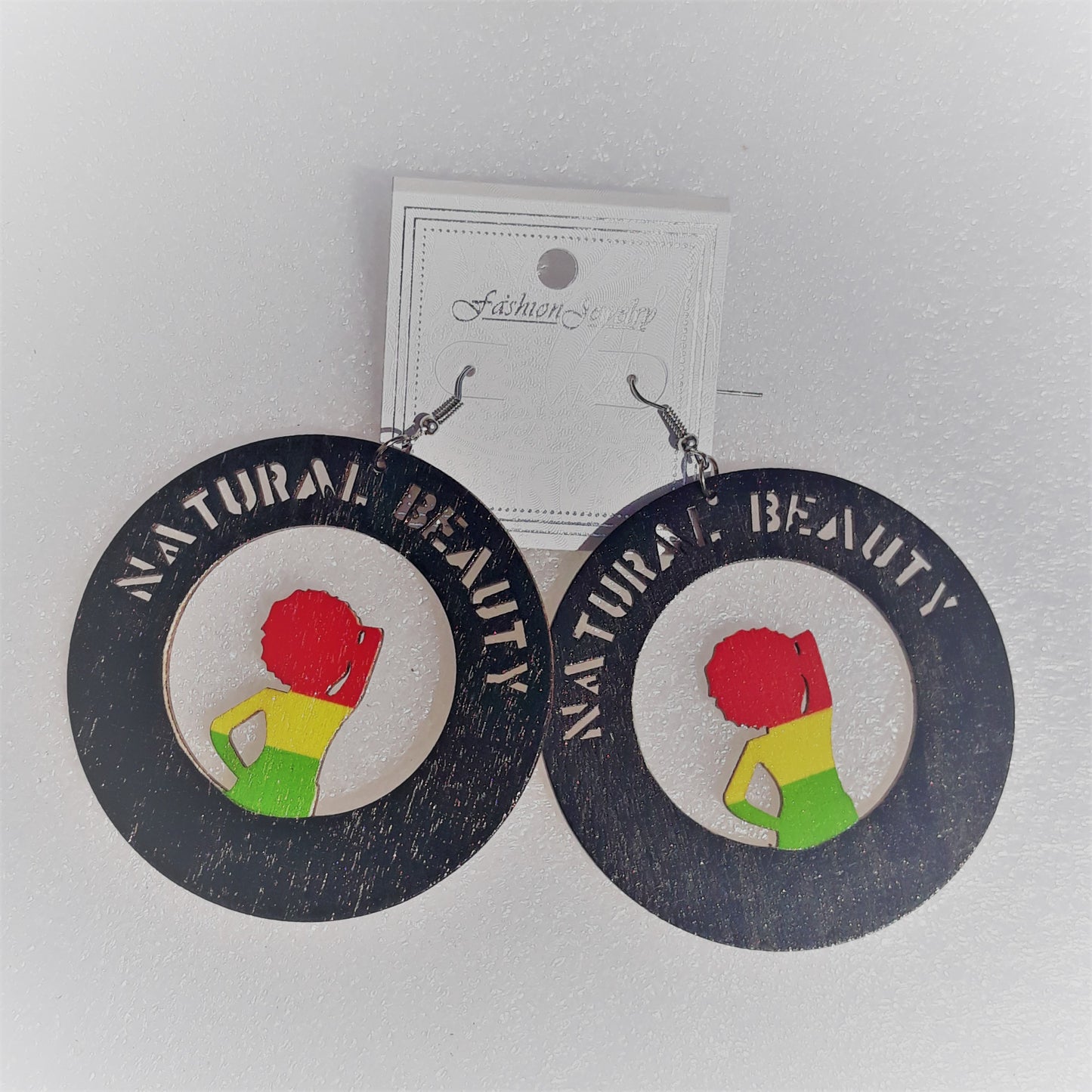 Natural Beauty wooden earrings