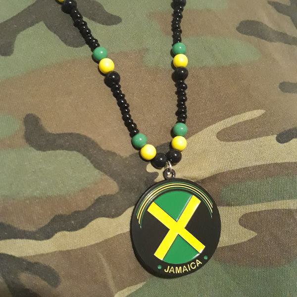 Jamaica Metal Necklaces - Beaded Chain