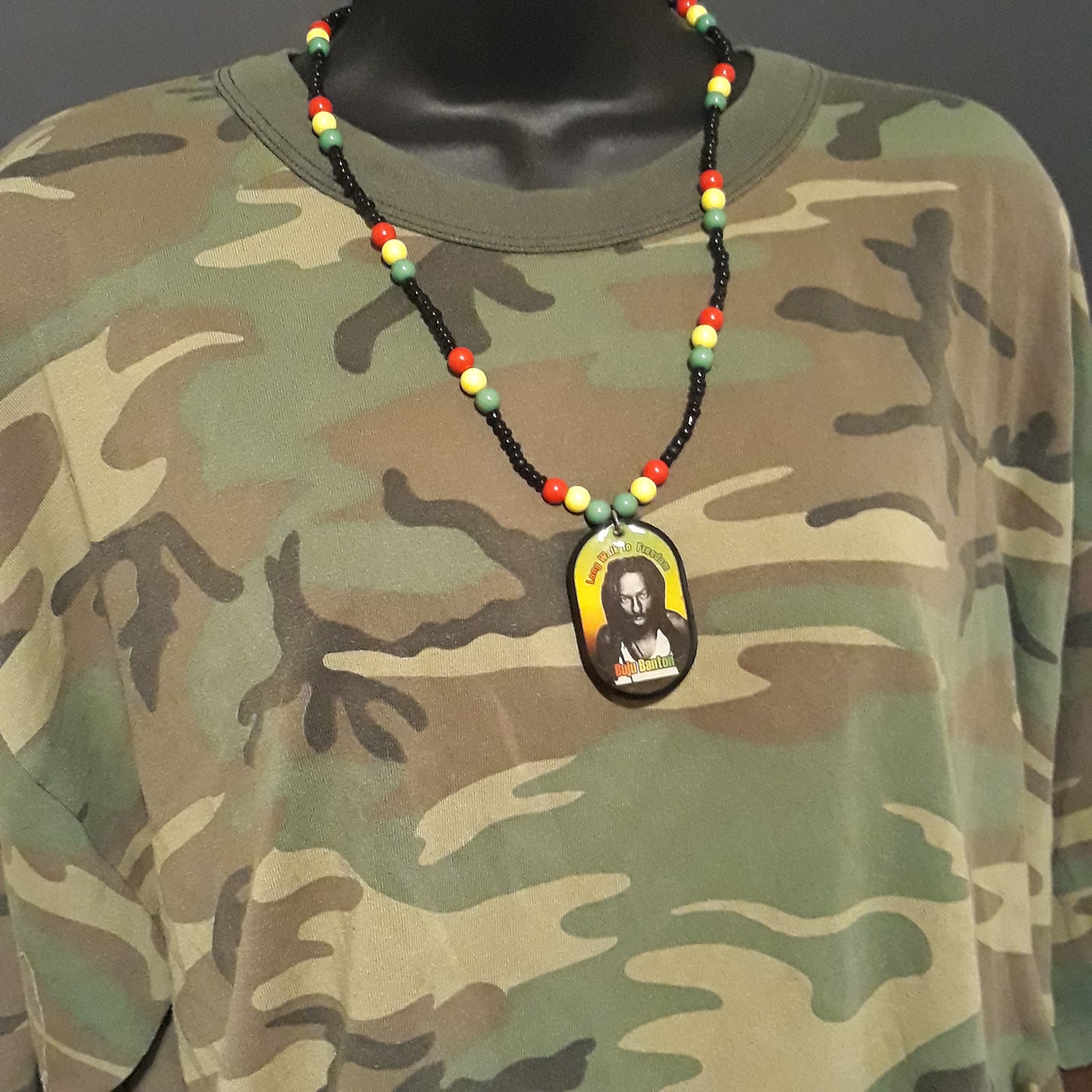 Reggae Entertainer Necklaces Buju Banton Peter Tosh