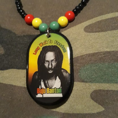 Reggae Entertainer Necklaces Buju Banton Peter Tosh