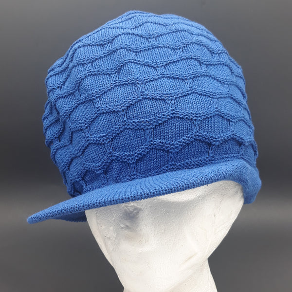 Large Royal Blue Rastafarian Crown AKA rasta hats tams dread caps RH020-9