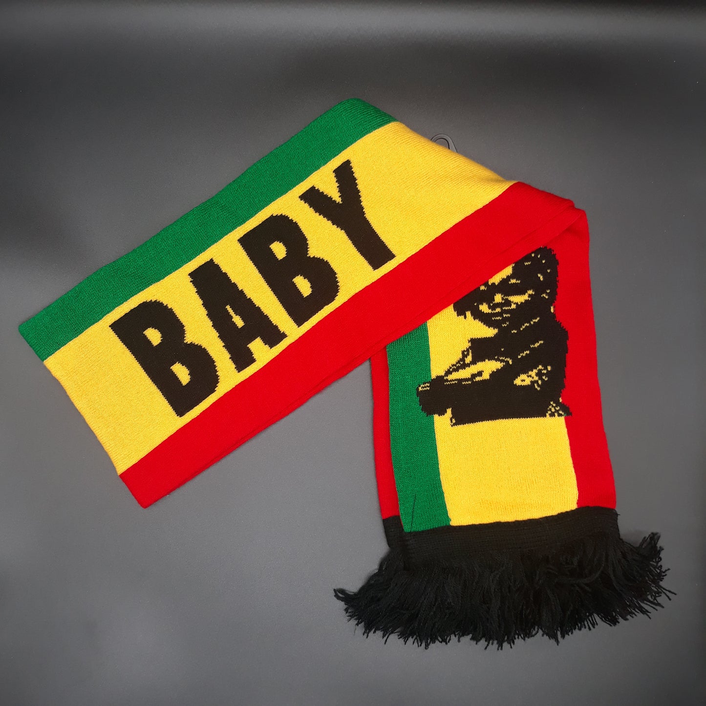 Rasta Knitted Scarves - Lion of Judah - Selassie