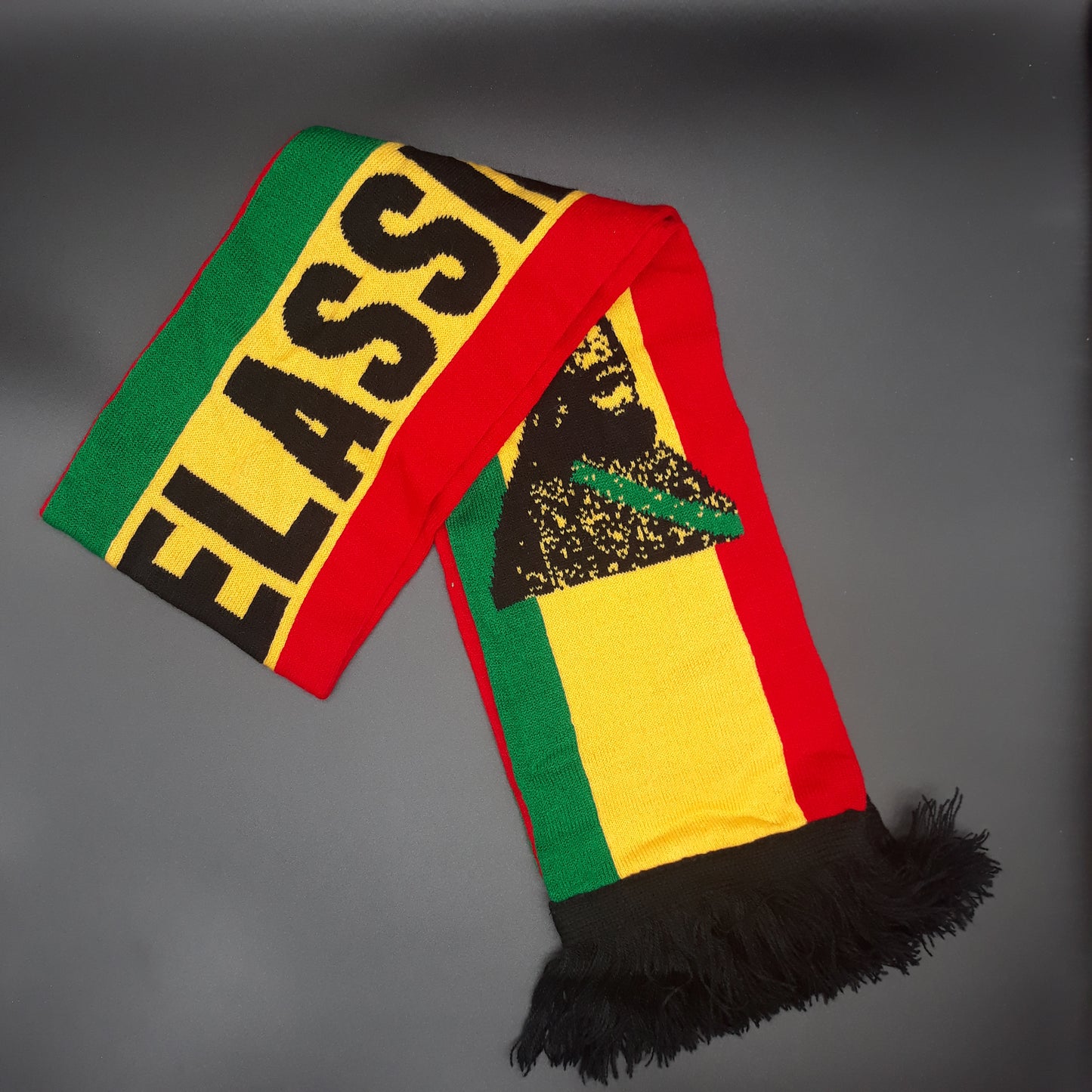 Rasta Knitted Scarves - Lion of Judah - Selassie