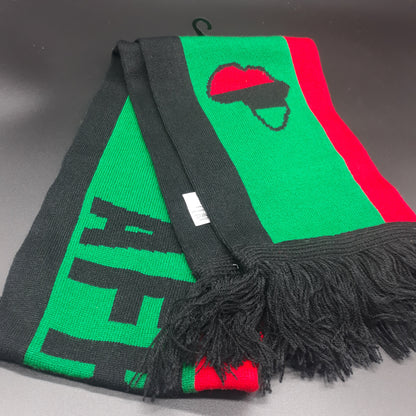 Rasta Knitted Scarves - Lion of Judah - Selassie