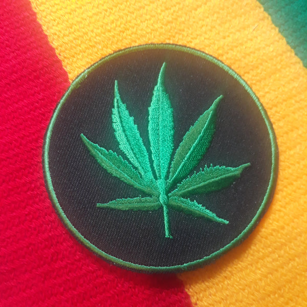 Ankh Patches - Ganja iron on Patches - 420