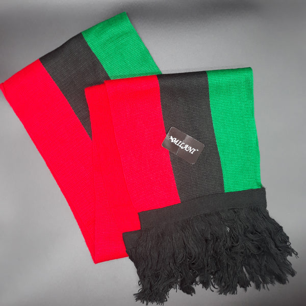 Rasta Scarves - Red Yellow Green Scarf - Jamaica - RBG Pan Africa