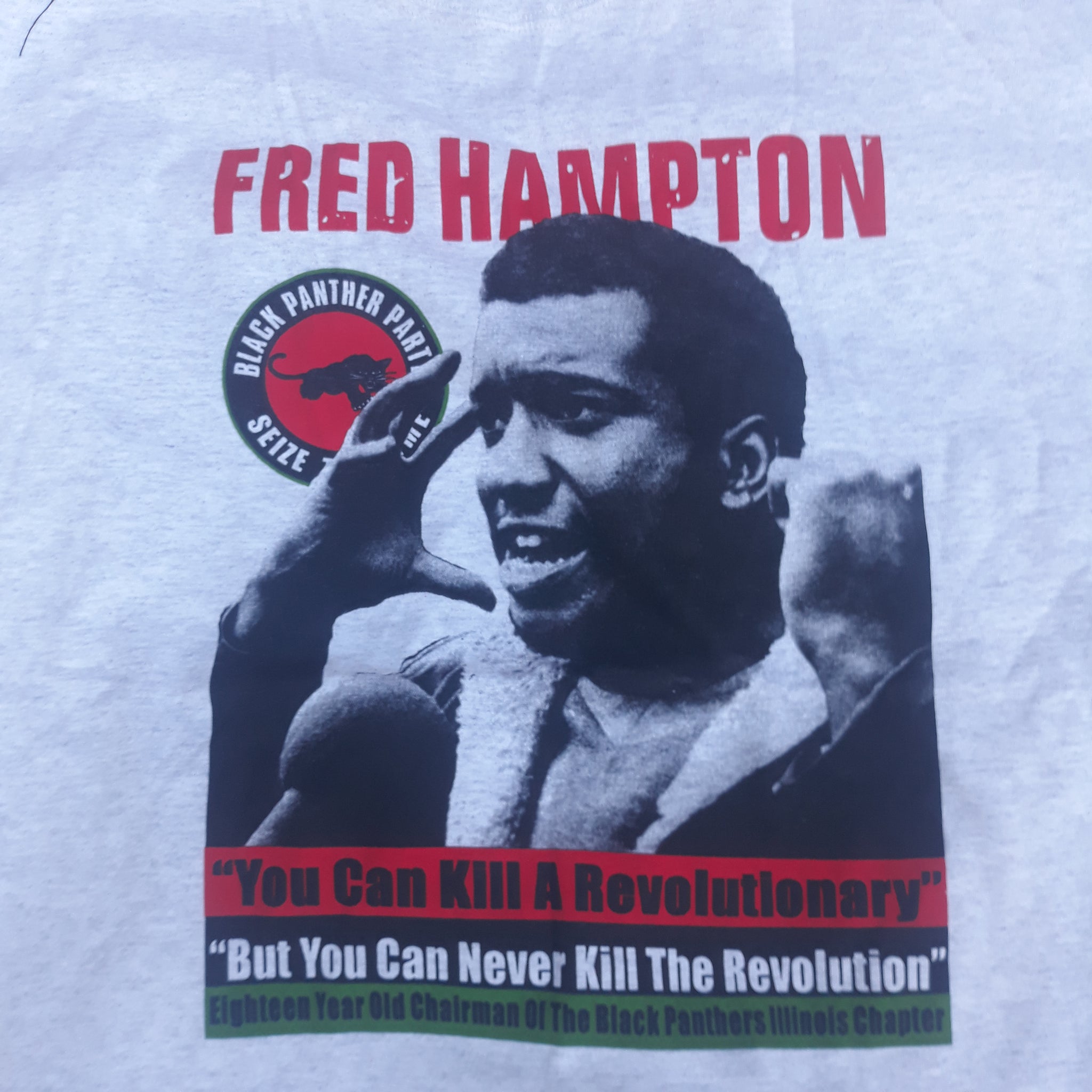 Men's Fred Hampton Tee Shirt -RBG