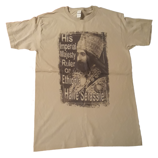 Men's Haile Selassie - Ruler of Ethiopia - Tee Shirt