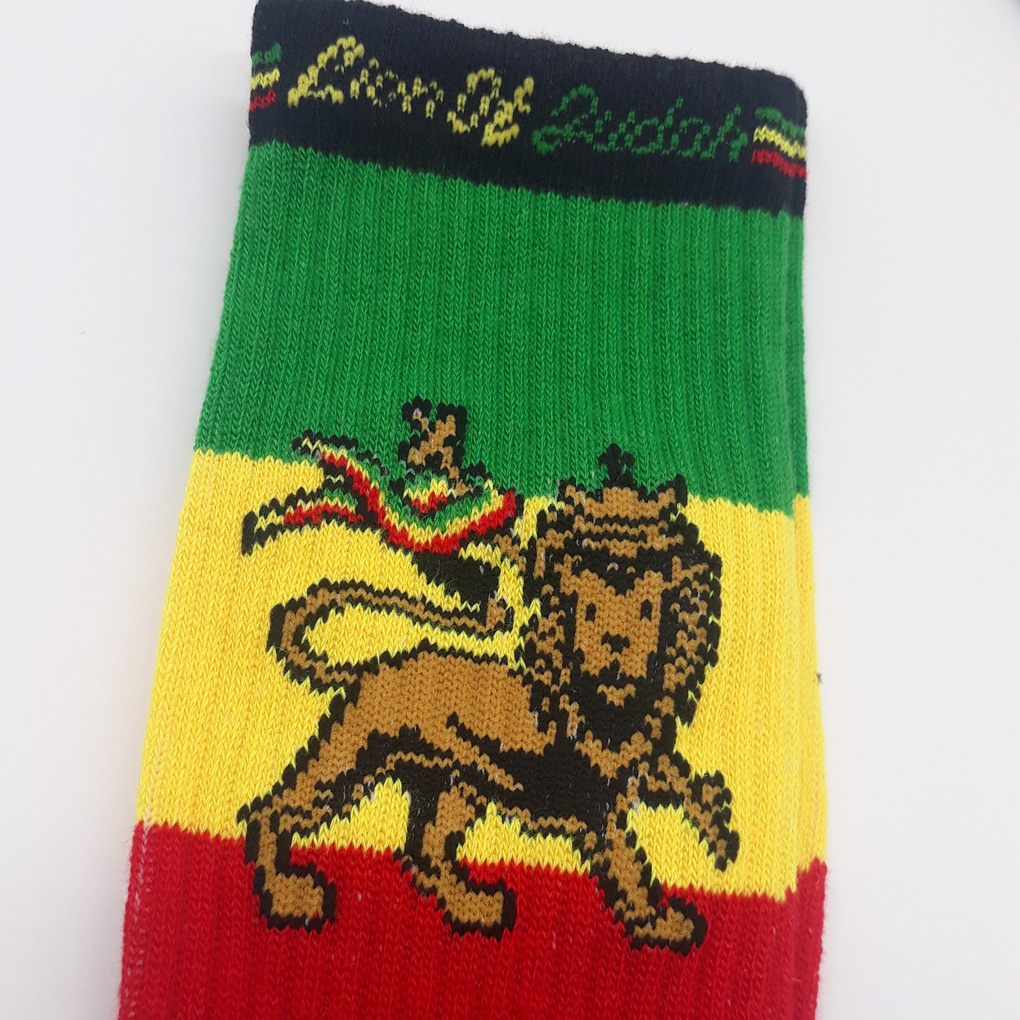 Rasta Socks - Lion of Judah - Ankh - 420 - Ganja Leaf - ETHIOPIA