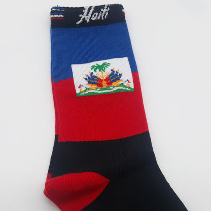 Caribbean island flag Socks - Carnival - j'ouvert - Caribbean island Socks - fete socks