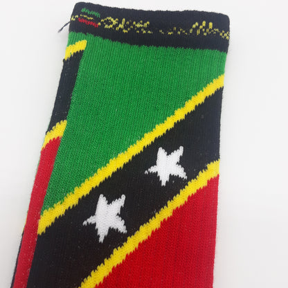 Caribbean island flag Socks - Carnival - j'ouvert - Caribbean island Socks - fete socks